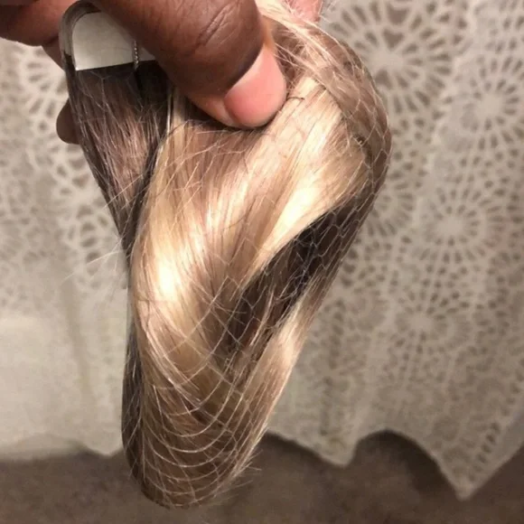 2 20 #8 /#60/#18 BALAYAGE HUMAN HAIR TAPEINS *NWT